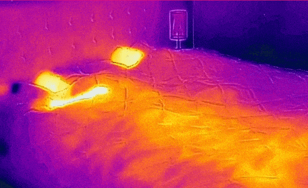 冷熱溫度分布區(qū)域